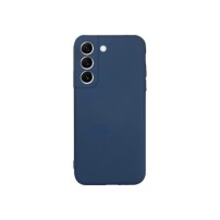 Coque Zanae Color marine pour Galaxy S23 en vue de face et de dos.