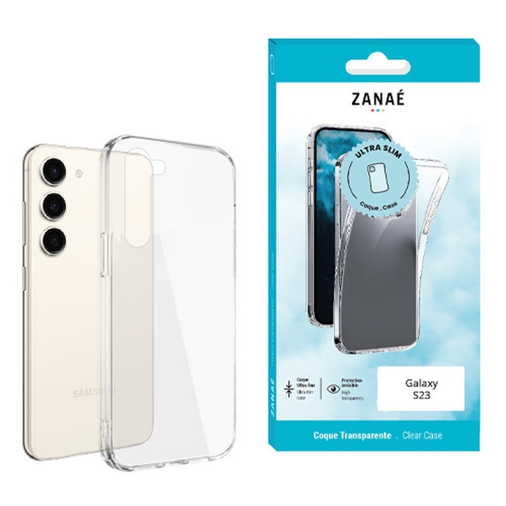 Coque Softgel transparente pour Galaxy S23