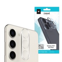 Verre trempé transparent pour caméra de Galaxy S23/S23 Plus