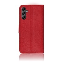 Étui portefeuille rouge pour Galaxy A14
