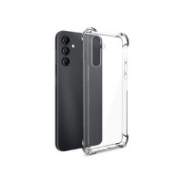 Coque en silicone transparent renforcé pour Galaxy A14