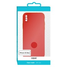 Coque Zanae Color Rouge pour iPhone XS Max