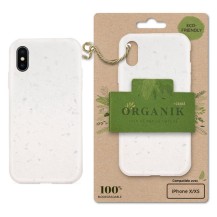 Coque blanche Organik pour iPhone X et XS