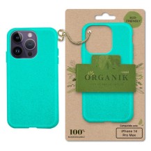 Coque Organik pour iPhone 14 Pro Max en couleur vert menthe