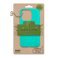 Coque Organik pour iPhone 14 Pro Max en couleur vert menthe