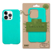 Coque Organik verte menthe pour iPhone 14 Pro