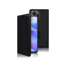 Étui portefeuille Zanae pour Honor X7a en noir