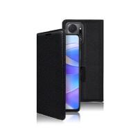 Étui portefeuille Zanae pour Honor X7a en noir