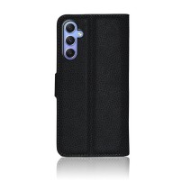 Image de l'étui portefeuille Zanae noir pour Galaxy A34 5G