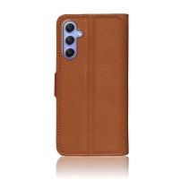 Etui Portefeuille Zanae couleur marron pour Galaxy A34 5G