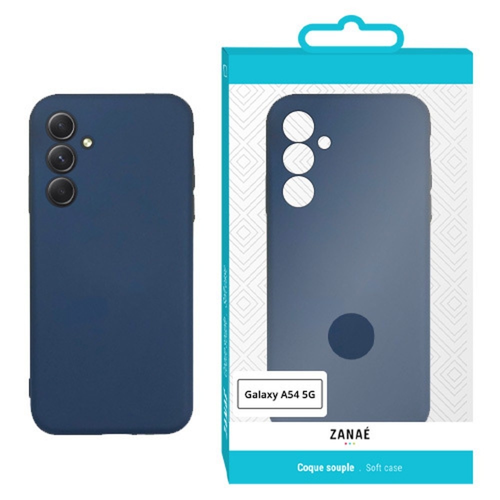 Coque Zanae Color marine pour Galaxy A54 5G