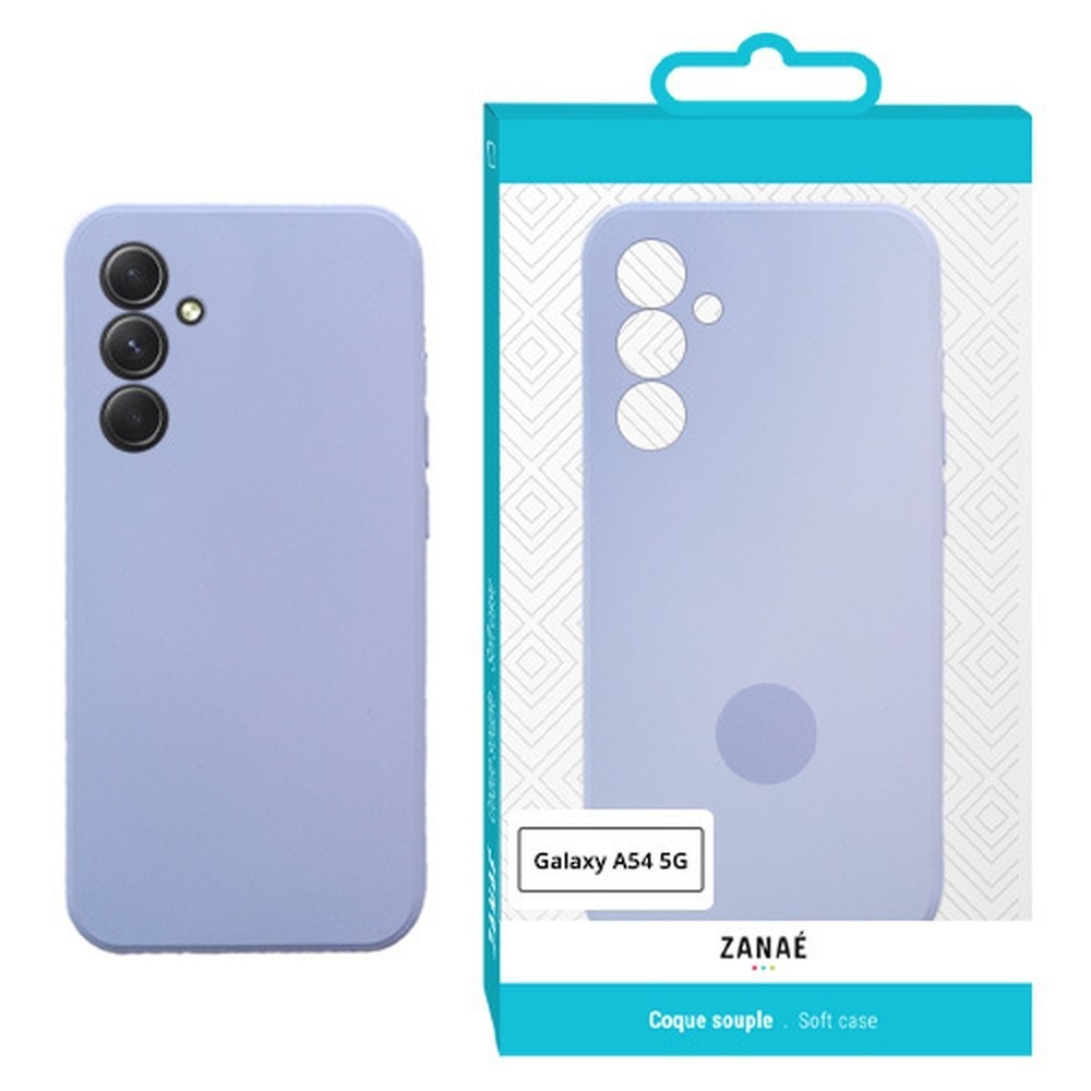Coque Zanae Color Lilas pour Galaxy A54 5G