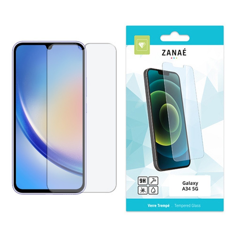 Film Protecteur en Verre Trempé pour Galaxy A34 5G