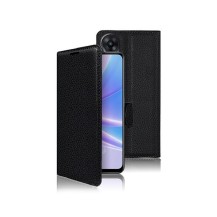 Étui Portefeuille Zanae compatible Oppo A78 Noir