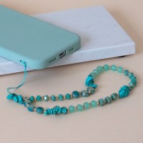 Bijou Miami Vice turquoise taille S sur téléphone