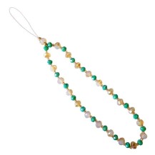 Bijou Greensleeves vert sur fond blanc