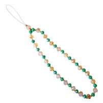 Bijou Greensleeves vert sur fond blanc