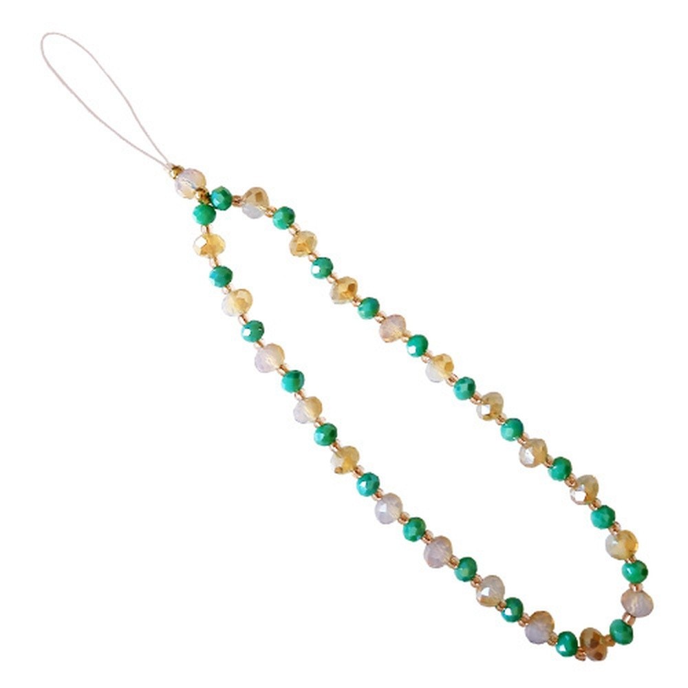 Bijou Greensleeves vert sur fond blanc