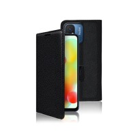 Étui portefeuille Zanae pour Redmi 12C en noir