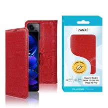 Étui Portefeuille Rouge pour Xiaomi Redmi Note 12 Pro 5G