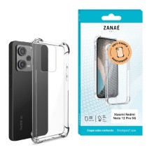 Coque transparente avec coins renforcés pour Xiaomi Redmi Note 12 Pro 5G