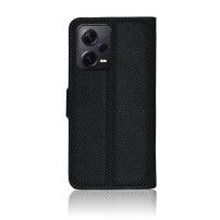 Etui portefeuille Zanae noir pour Xiaomi Redmi Note 12 Pro+
