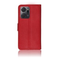Etui portefeuille Zanae rouge pour Honor X7a