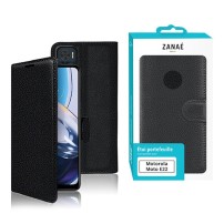 Etui Portefeuille Zanae pour Motorola E22