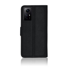 Étui Portefeuille Zanae pour Redmi Note 12S en noir