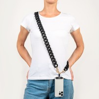 Chaîne-bijou Deep Lake en couleur noire