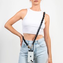 Chaîne-bijou Espresso noire universelle élégante