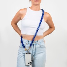 Chaîne-bijou Blueberry latte universelle marine