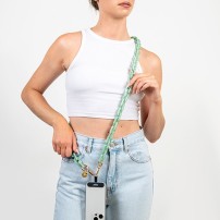 Chaine-bijou Matcha verte