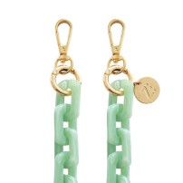 Chaine-bijou Matcha verte