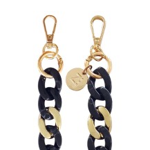 Chaîne-bijou Kepler et Gold noire taille S