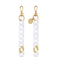 Chaine-bijou Precious Halley blanche universelle