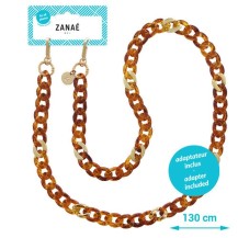 Chaîne-bijou Burning Sun de couleur crème