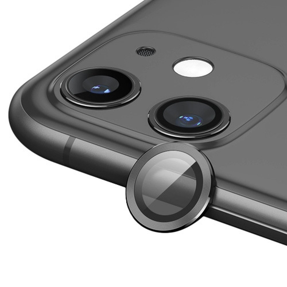 Verre trempé caméra graphite pour iPhone 14 et 14 Plus