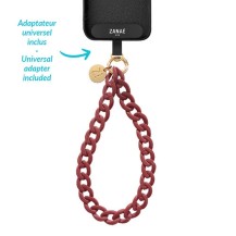 Wristlet Strap 40cm marron universel