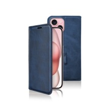 Etui Portefeuille Zanae Columbia pour iPhone 15 en marine