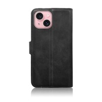 Etui Portefeuille Zanae Columbia noir pour iPhone 15