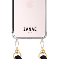 Coque Zanae pour iPhone 15 transparente avec anneaux