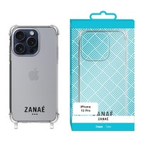 Coque Zanae avec anneaux pour iPhone 15 Pro