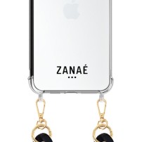 Coque transparente avec anneaux pour iPhone 15 Plus