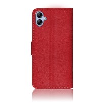 Etui Portefeuille Zanae Rouge pour Samsung Galaxy A04