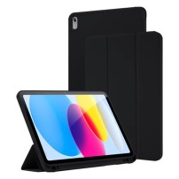 Étui PadMate noir pour iPad 10.9 et 11 avec support vidéo