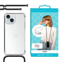 Coque transparente Cordella pour iPhone 15 Plus