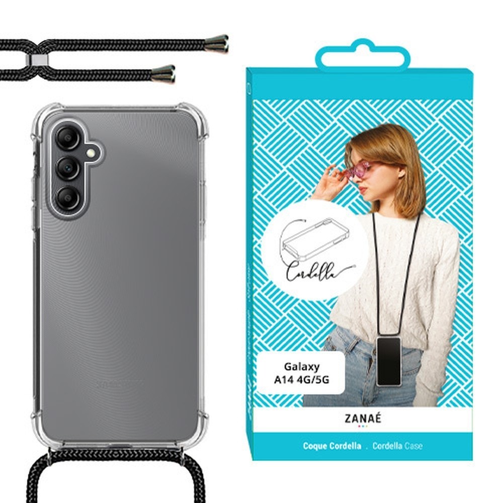 Coque Cordella transparente pour Galaxy A14