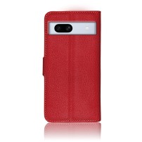 Etui Portefeuille Zanae en rouge pour Google Pixel 7a