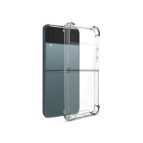 Coque silicone transparente renforcée pour Galaxy Z Flip3
